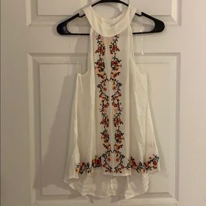 Floral Halter Neck Top